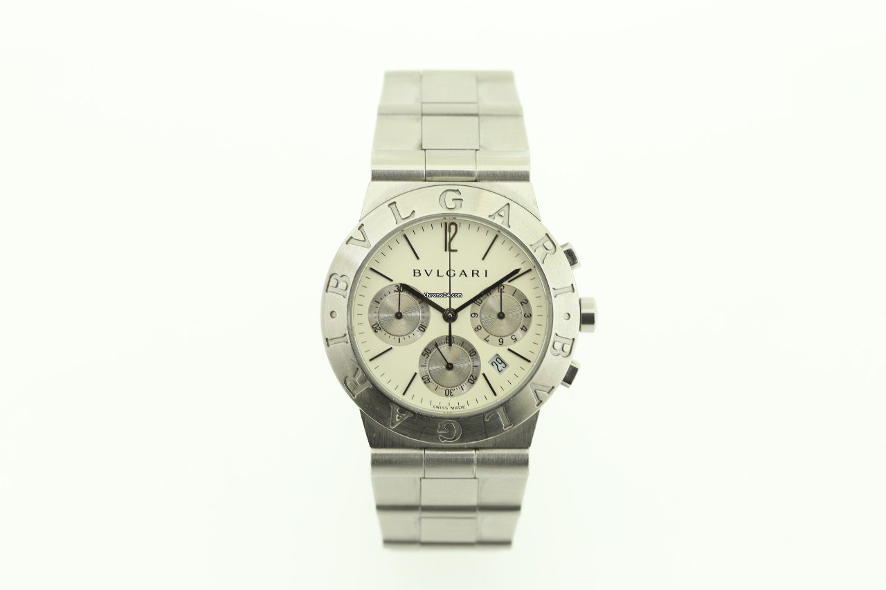 Bvlgari Diagono 36mm Chronograph Quartz Watch Bvlgari Diagono 36mm Chronograph Quartz Watch
