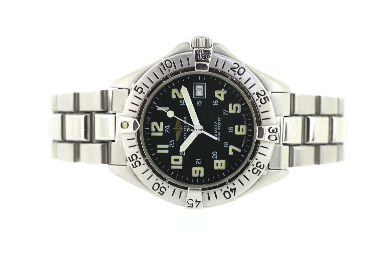 Breitling Colt GREEN Dial Quartz Watch
