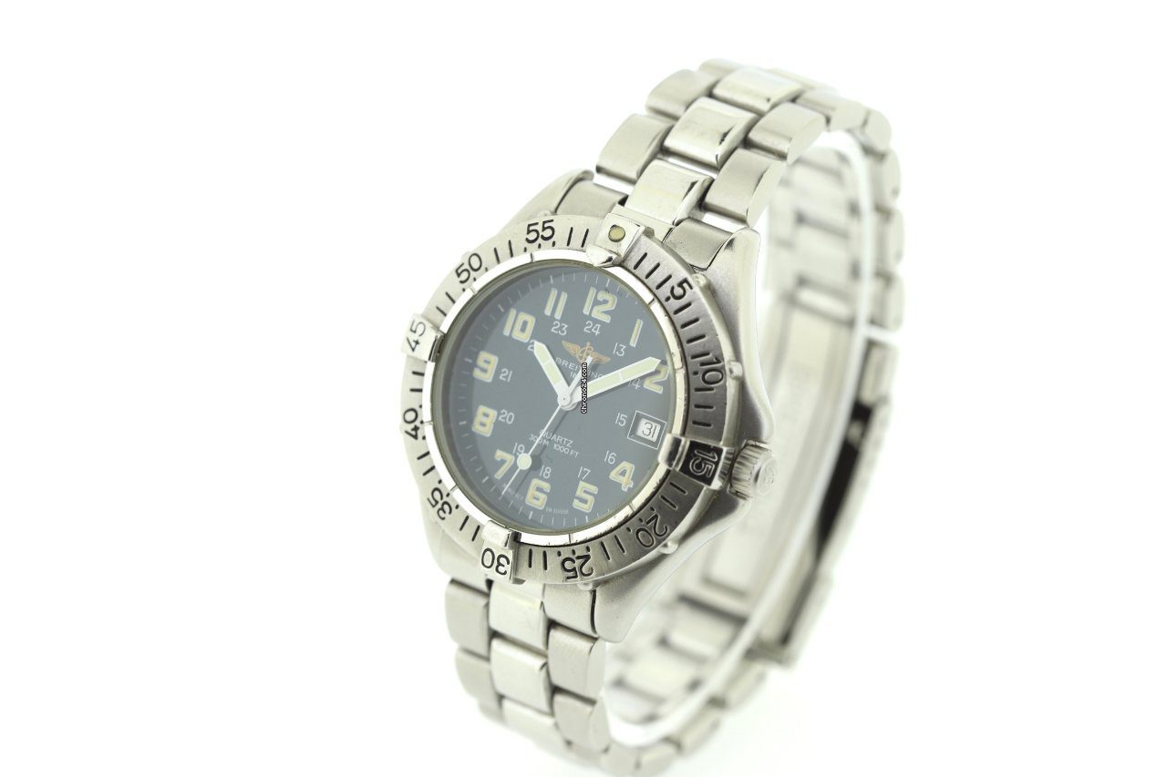 Breitling Colt GREEN Dial Quartz Watch