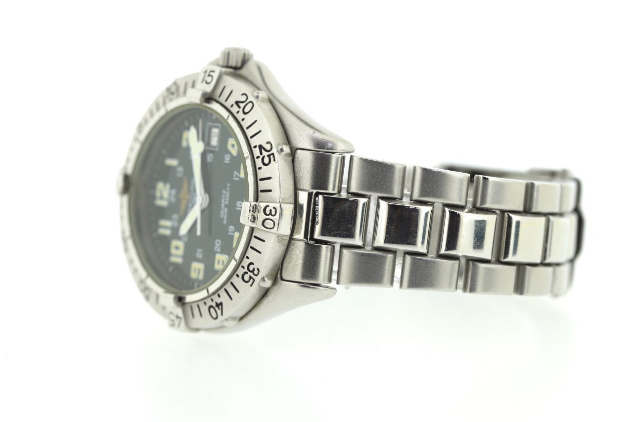 Breitling Colt GREEN Dial Quartz Watch