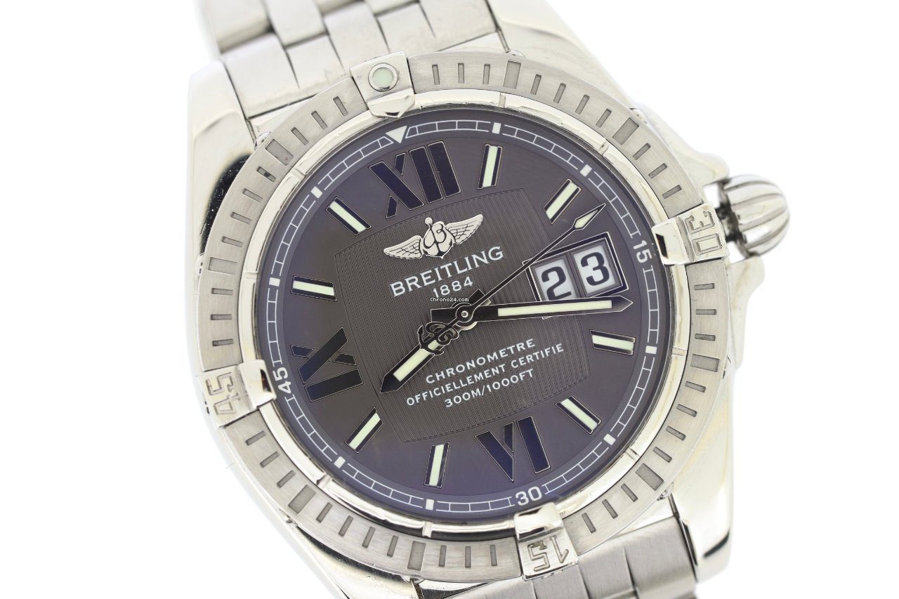 Breitling Cockpit Grey Dial Automatic Watch A49350
