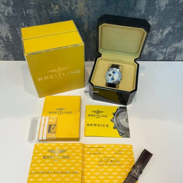 Breitling Chronomat Panda Dial Chronograph Automatic Watch A13050.1