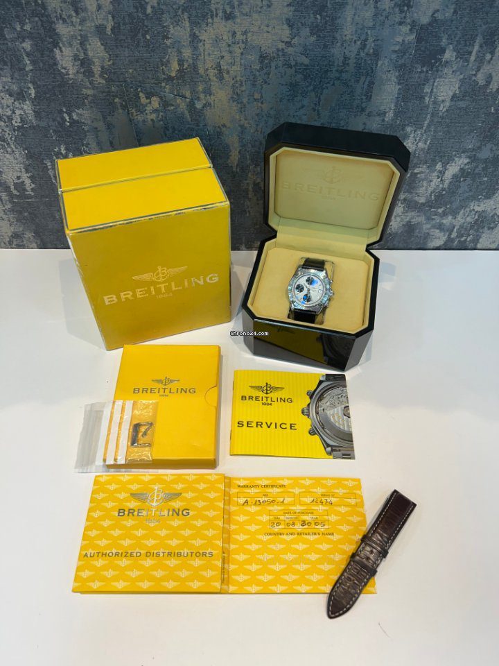 Breitling Chronomat Panda Dial Chronograph Automatic Watch A13050.1