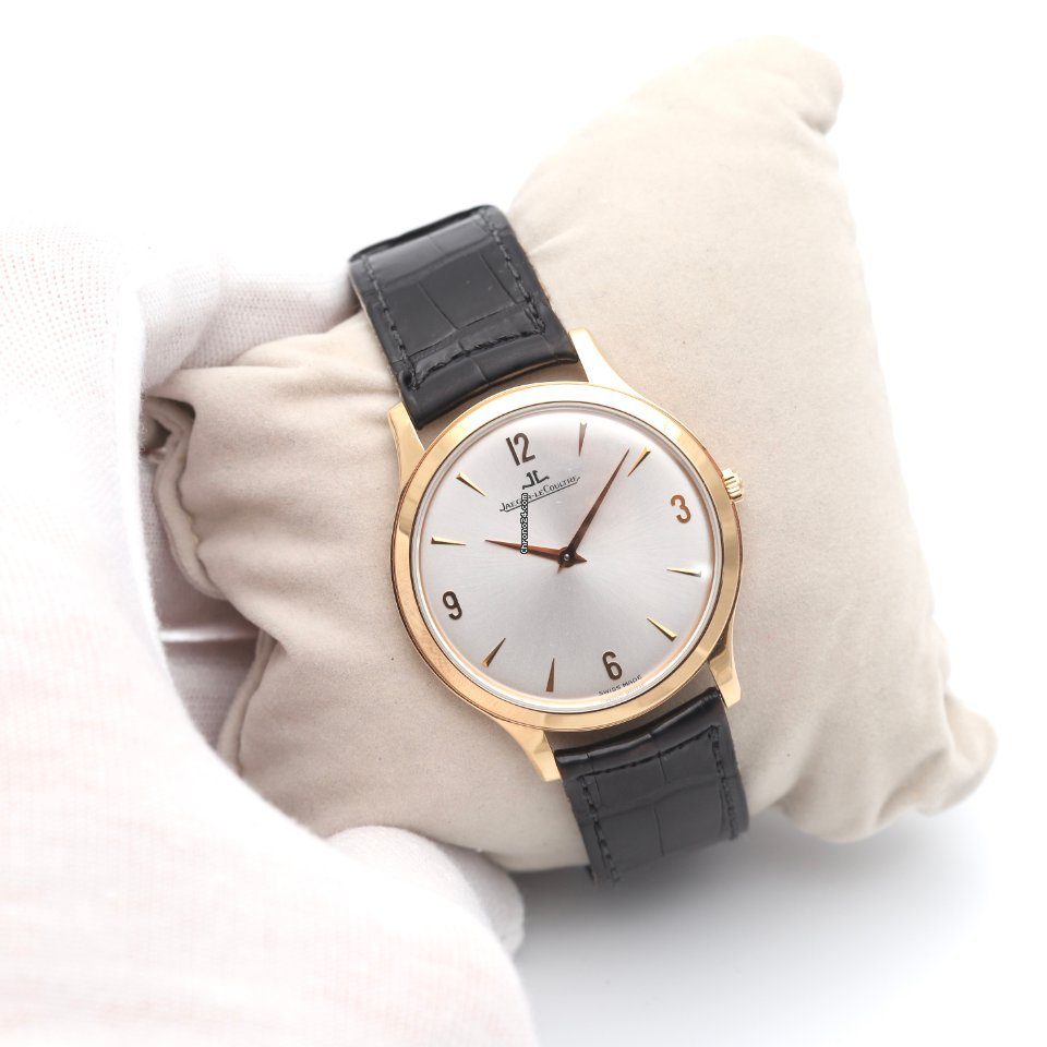 Jaeger LeCoultre Master Control Ultra Thin 145.2.79 Rose Gold Mechanic Watch