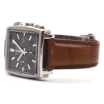 TAG Heuer Monaco Black Chronograph Automatic Watch