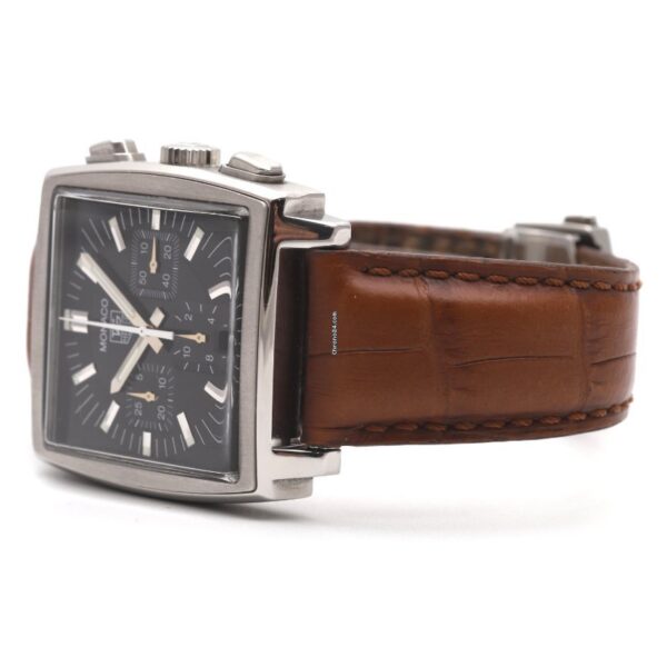 TAG Heuer Monaco Black Chronograph Automatic Watch