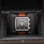 TAG Heuer Monaco Black Chronograph Automatic Watch
