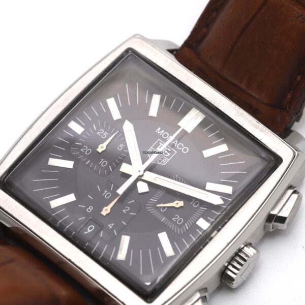 TAG Heuer Monaco Black Chronograph Automatic Watch