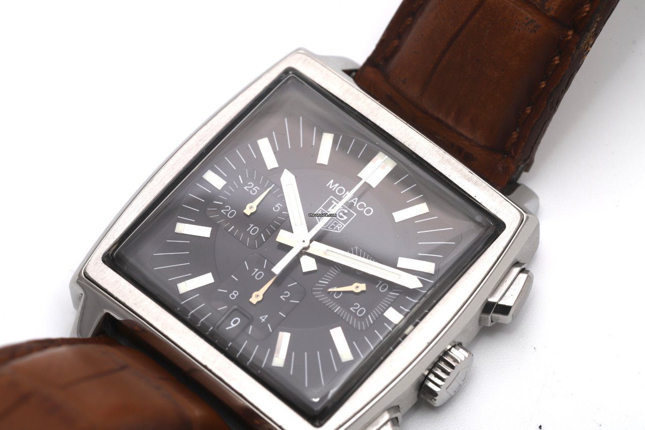 TAG Heuer Monaco Black Chronograph Automatic Watch TAG Heuer Monaco Black Chronograph Automatic Watch