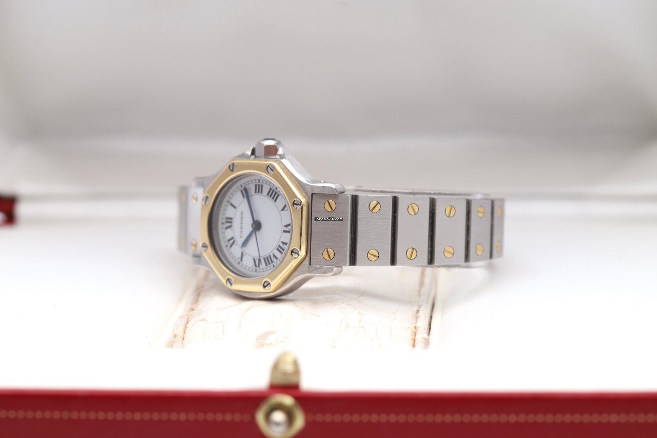 Cartier Santos Octagon Automatic Watch 0907