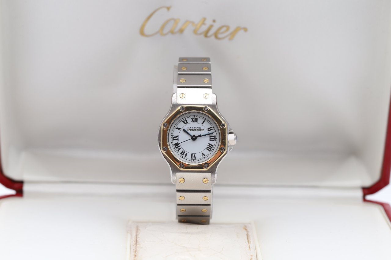 Cartier Santos Octagon Automatic Watch 0907