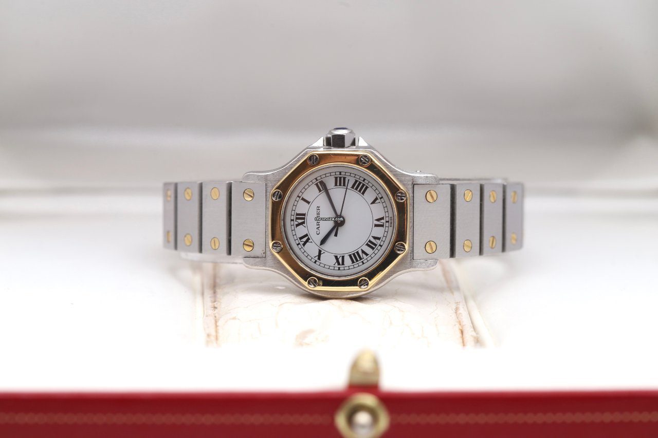 Cartier Santos Octagon Automatic Watch 0907
