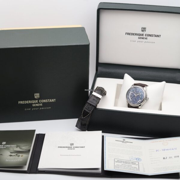Frederique Constant Manufacture Worldtimer 2016 Automatic Watch