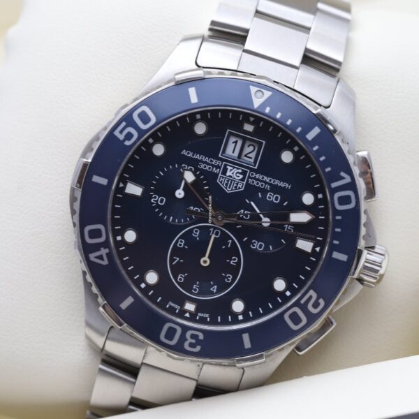 TAG Heuer Aquaracer Blue CAN1011 Chronograph Quartz Watch