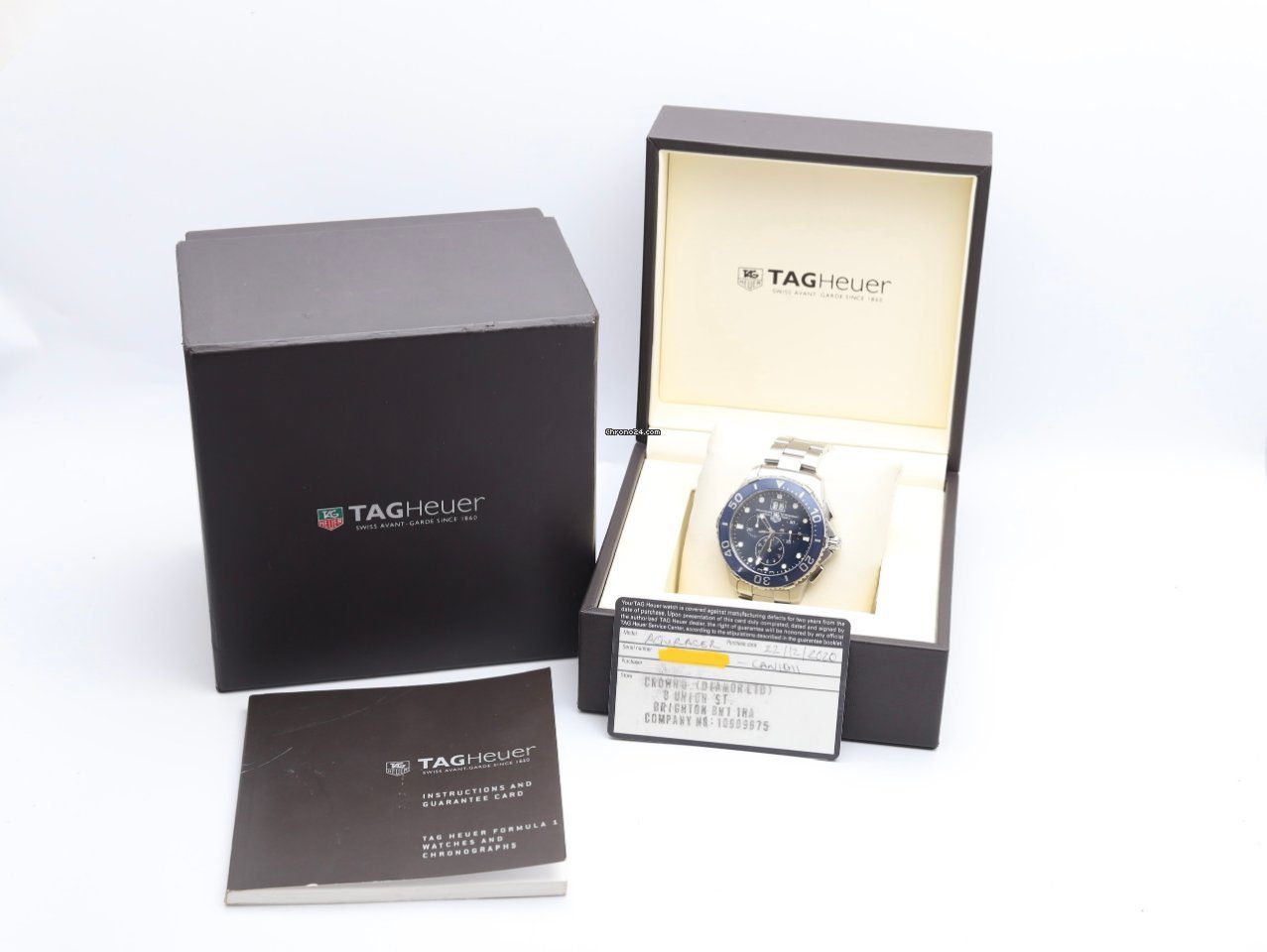 TAG Heuer Aquaracer Blue CAN1011 Chronograph Quartz Watch