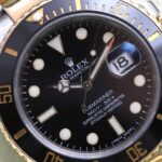 Rolex Submariner Date Steel & Gold Black 116613LN Box/Papers