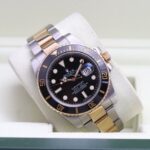 Rolex Submariner Date Steel & Gold Black 116613LN Box/Papers