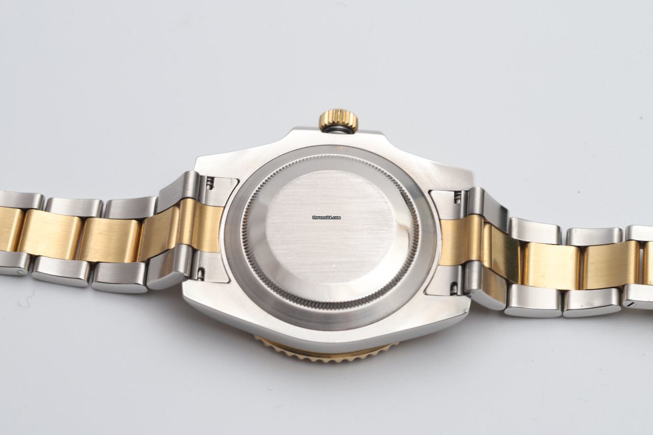 Rolex Submariner Date Steel & Gold Black 116613LN Box/Papers