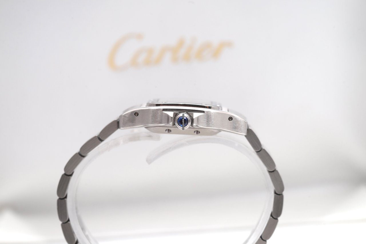 23450117-6tx8499oc3zqglprwubeaa2s-ExtraLarge Cartier Santos Steel 2003 Automatic Ladies Watch 2423