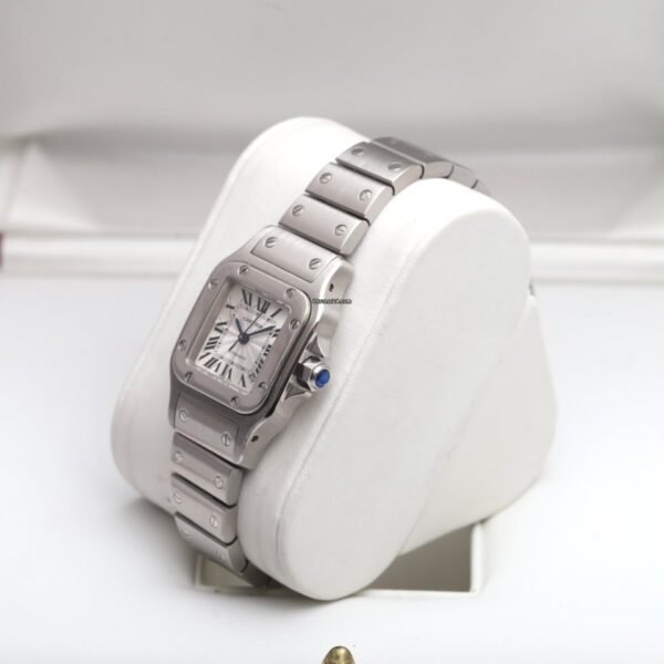 Cartier Santos Steel 2003 Automatic Ladies Watch 2423