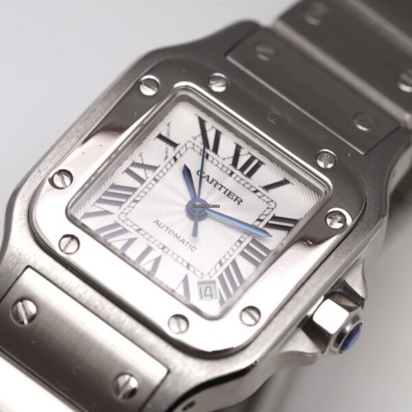 Cartier Santos Steel 2003 Automatic Ladies Watch 2423