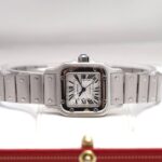 Cartier Santos Steel 2003 Automatic Ladies Watch 2423