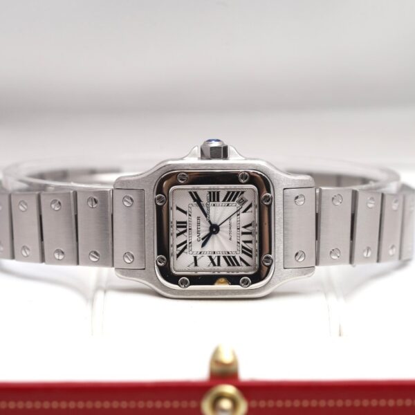 Cartier Santos Steel 2003 Automatic Ladies Watch 2423