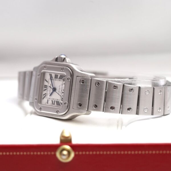 Cartier Santos Steel 2003 Automatic Ladies Watch 2423