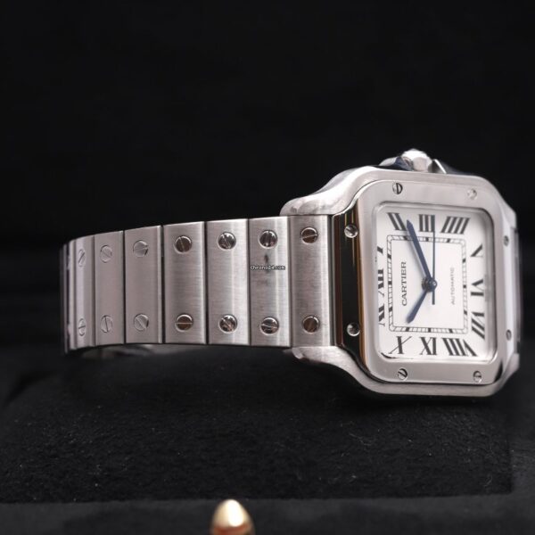 Cartier Santos De Stainless Automatic Watch WSSA0029 Box/Papers