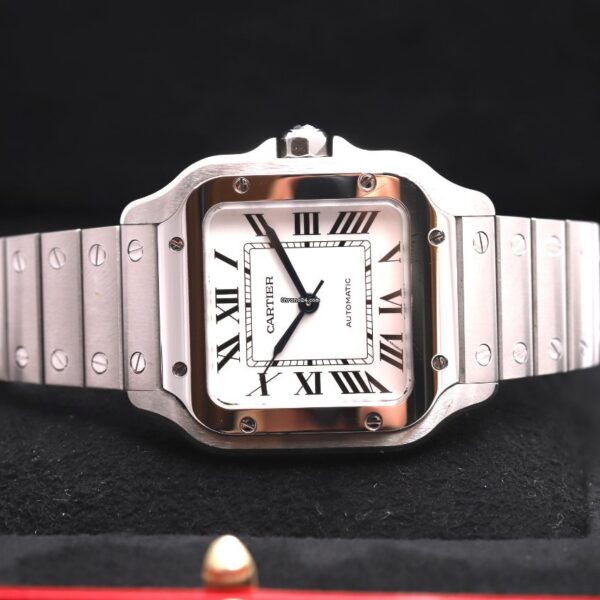 Cartier Santos De Stainless Automatic Watch WSSA0029 Box/Papers