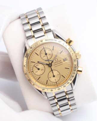 OMEGA Speedmaster Chronograph Steel & Gold Automatic Watch
