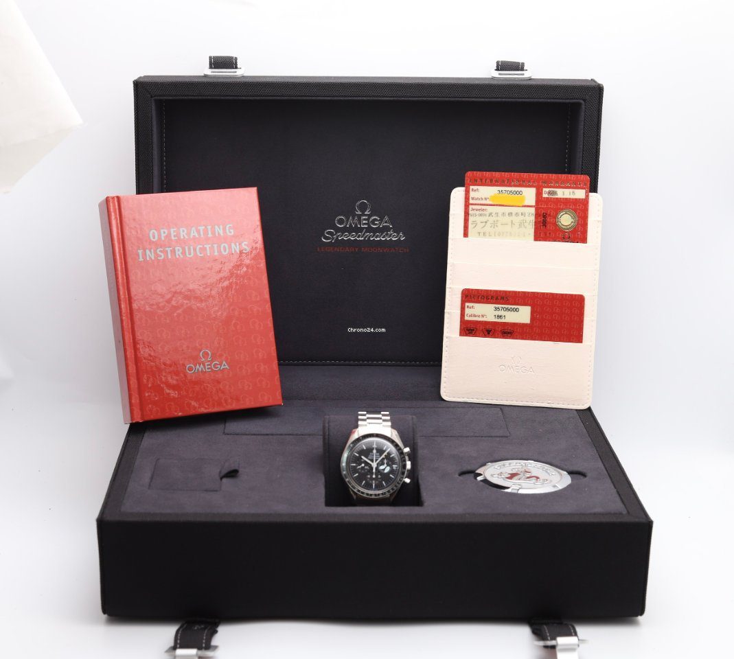 OMEGA Speedmaster Professional Moonwatch Manual Wind Watch 3570.50.00 2015