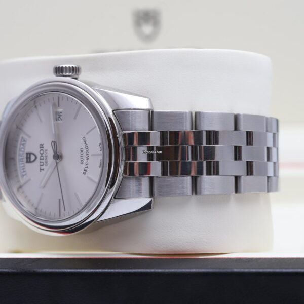 TUDOR Glamour DayDate Silver Dial Automatic Watch 56000