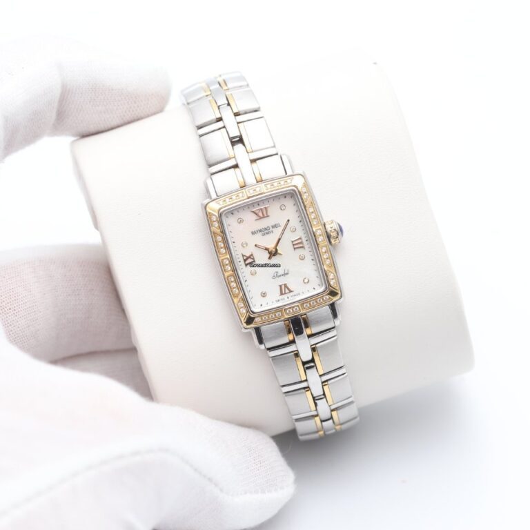 Raymond Weil Parsifal Mother of Pearl Diamond Dial Quartz Watch 9740