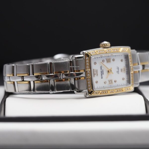 Raymond Weil Parsifal Mother of Pearl Diamond Dial Quartz Watch 9740