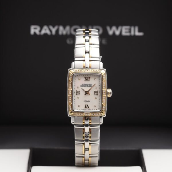 Raymond Weil Parsifal Mother of Pearl Diamond Dial Quartz Watch 9740