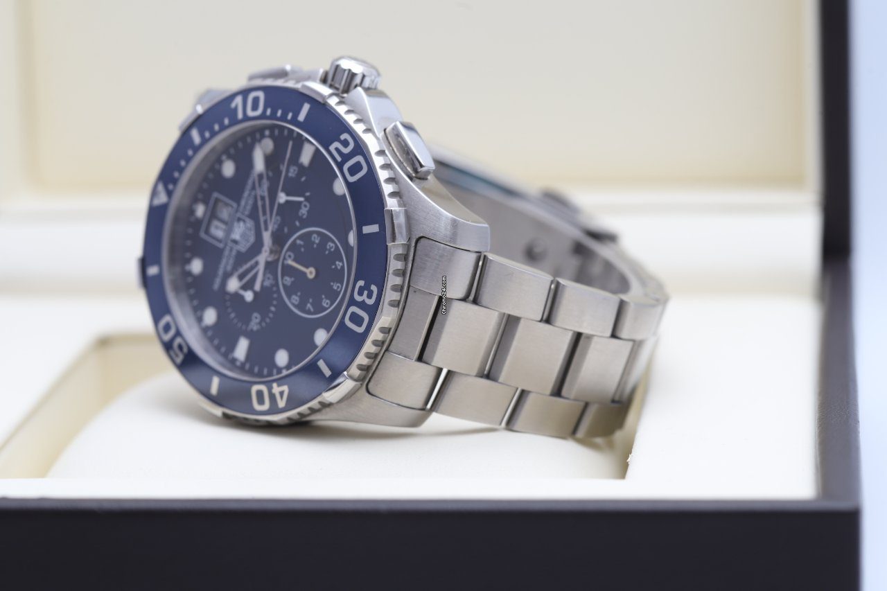 TAG Heuer Aquaracer Blue CAN1011 Chronograph Quartz Watch