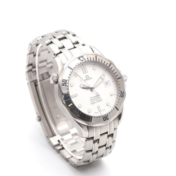 OMEGA Seamaster White Wave Dial Automatic Watch 2532.20.00