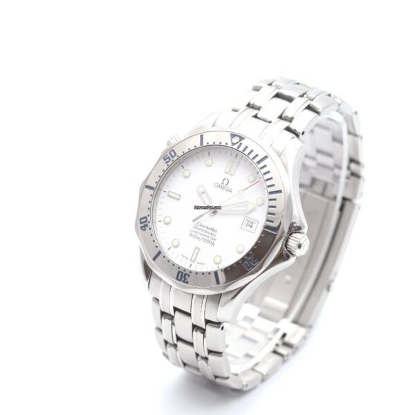 OMEGA Seamaster White Wave Dial Automatic Watch 2532.20.00