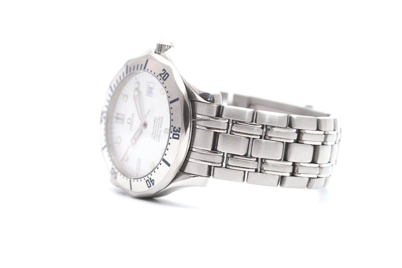 OMEGA Seamaster White Wave Dial Automatic Watch 2532.20.00