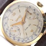Eberhard & Co Extra-fort Chronograph 18K Yellow Gold Manual Wind Watch 1602-156