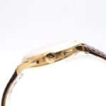 Eberhard & Co Extra-fort Chronograph 18K Yellow Gold Manual Wind Watch 1602-156