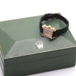 Rolex Precision 18K Yellow Gold Ladies Manual Wind Watch