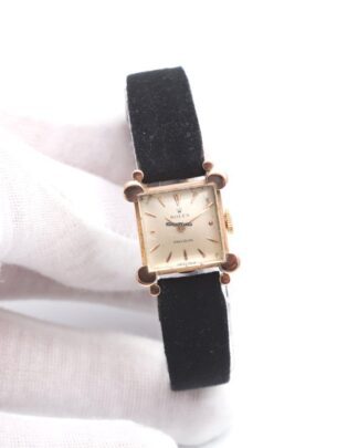 Rolex Precision 18K Yellow Gold Ladies Manual Wind Watch