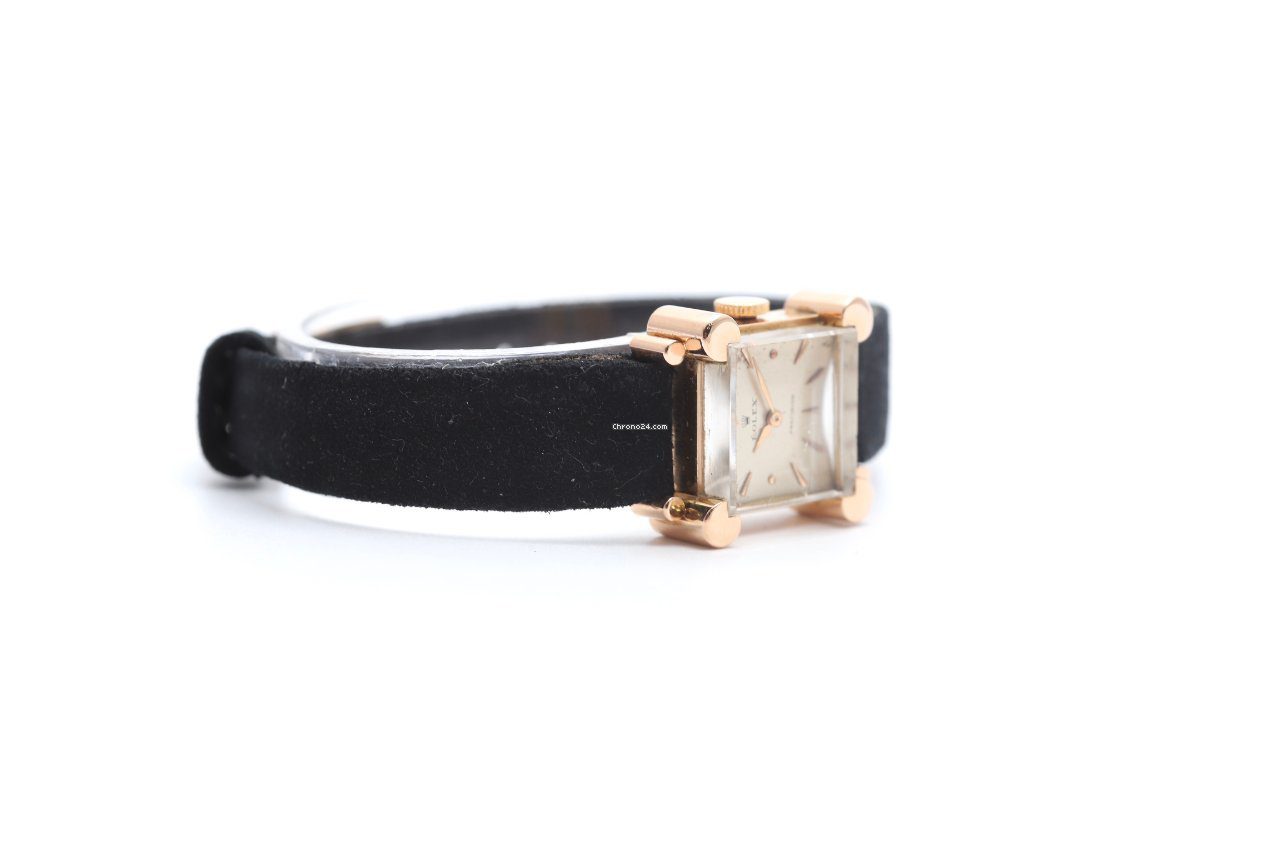 Rolex Precision 18K Yellow Gold Ladies Manual Wind Watch