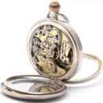 Reid & Sons Chronograph Silver Rare 1900s Pocket Watch with OMEGA Movement
