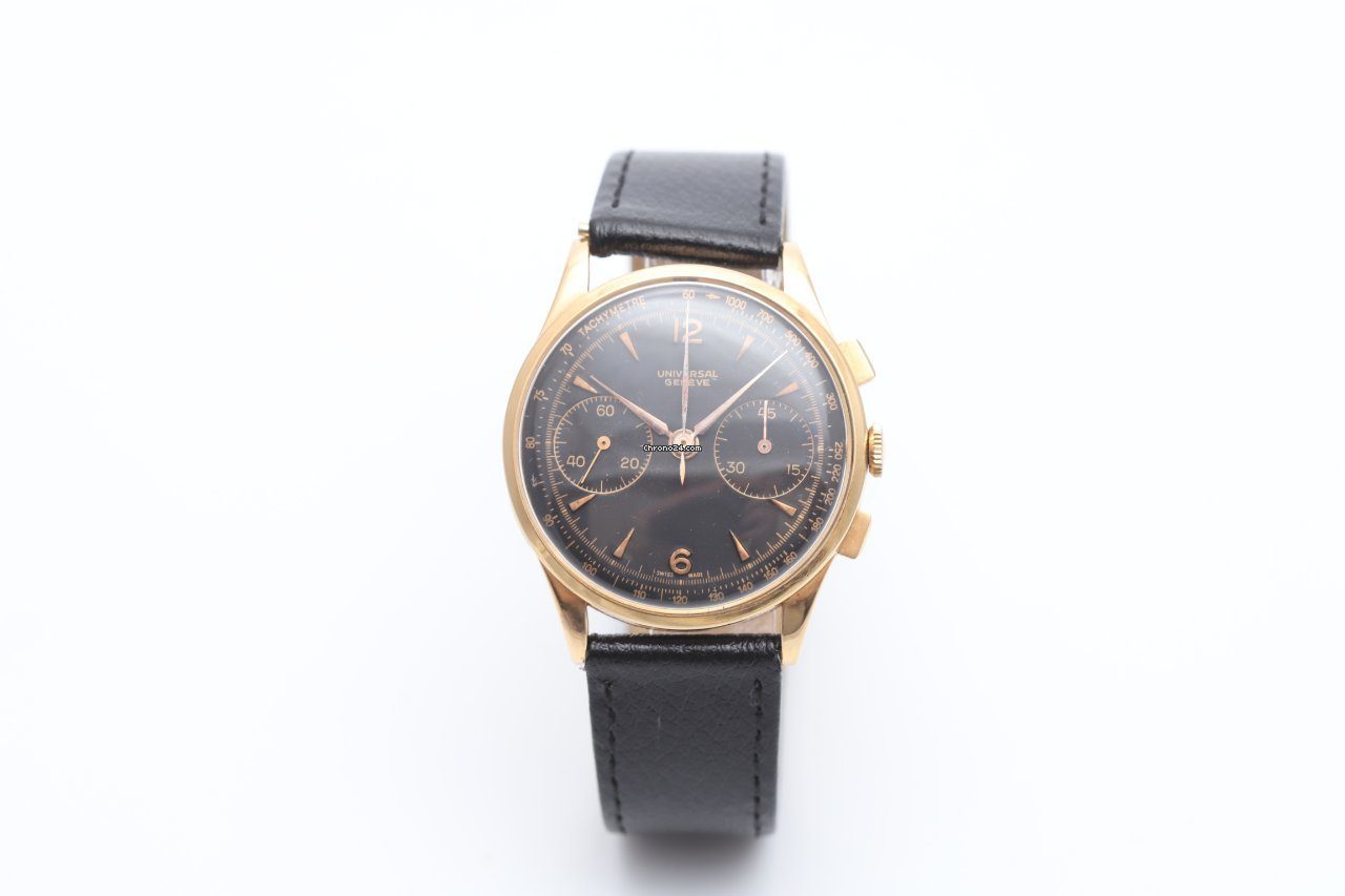 Universal Geneve Uni-compax Vintage Manual Wind Watch 124103