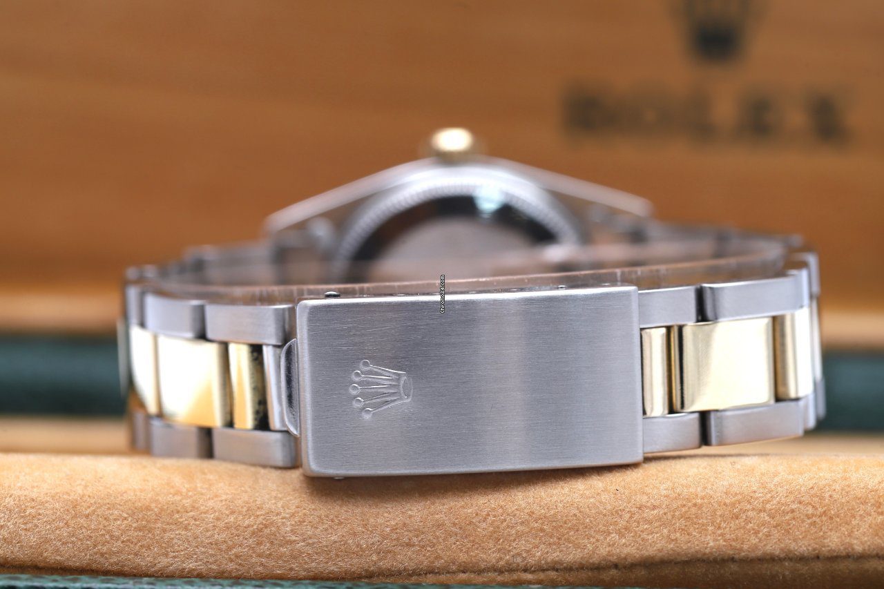 Rolex Datejust 31 Steel & Gold Jubilee Dial Automatic Watch 6824