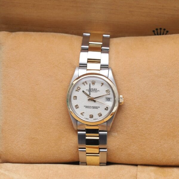Rolex Datejust 31 Steel & Gold Jubilee Dial Automatic Watch 6824