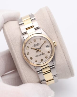 Rolex Datejust 31 Steel & Gold Jubilee Dial Automatic Watch 6824